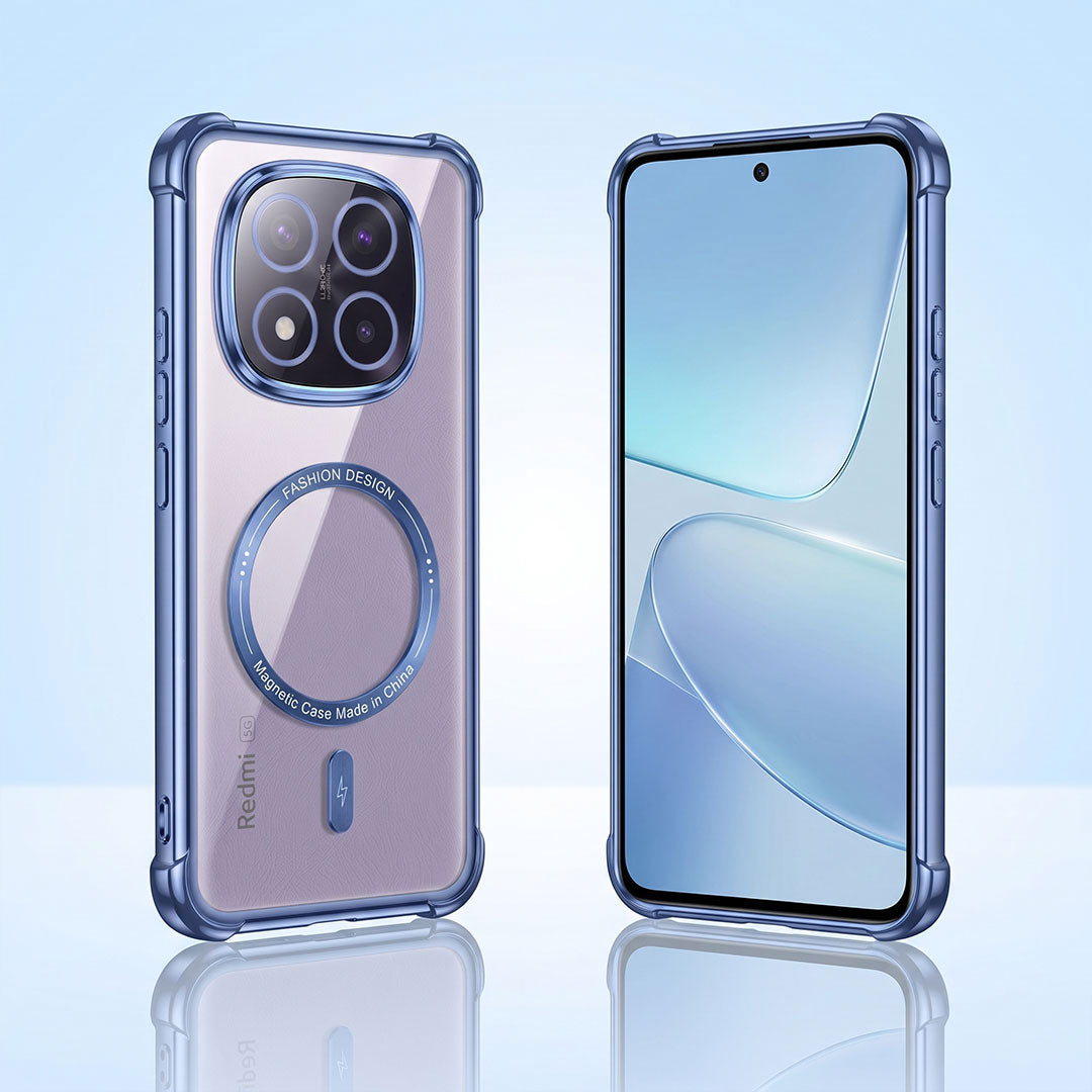 Redmi Note 14 Pro+ 5G Premium Magnetic MagSafe Shockproof Airbag Case