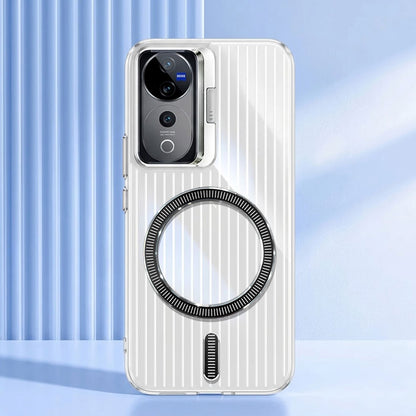Vivo V40 Pro 5G Anti-Yellow Magsafe Liquid Crystal Clear Case