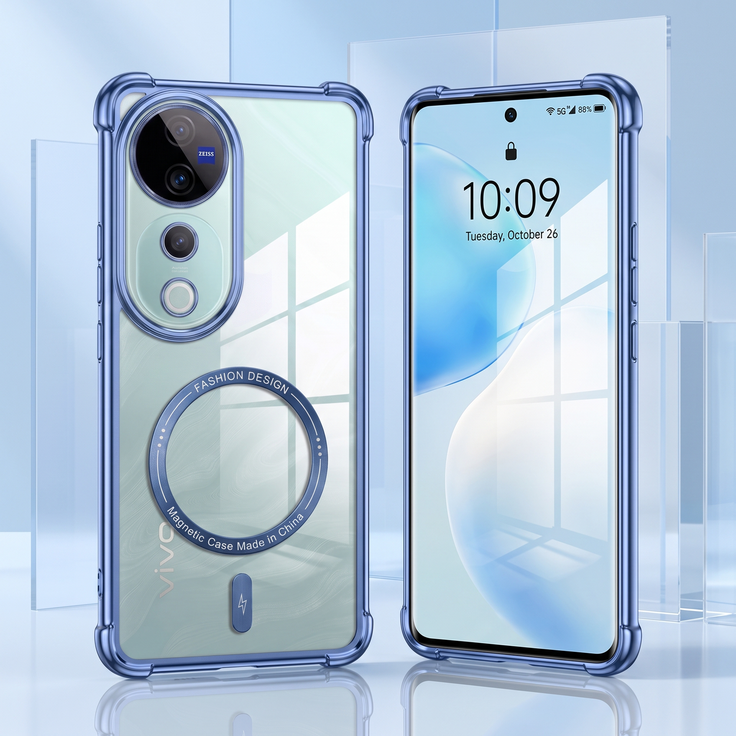 Vivo V40 Pro 5G Premium Magnetic MagSafe Shockproof Airbag Case