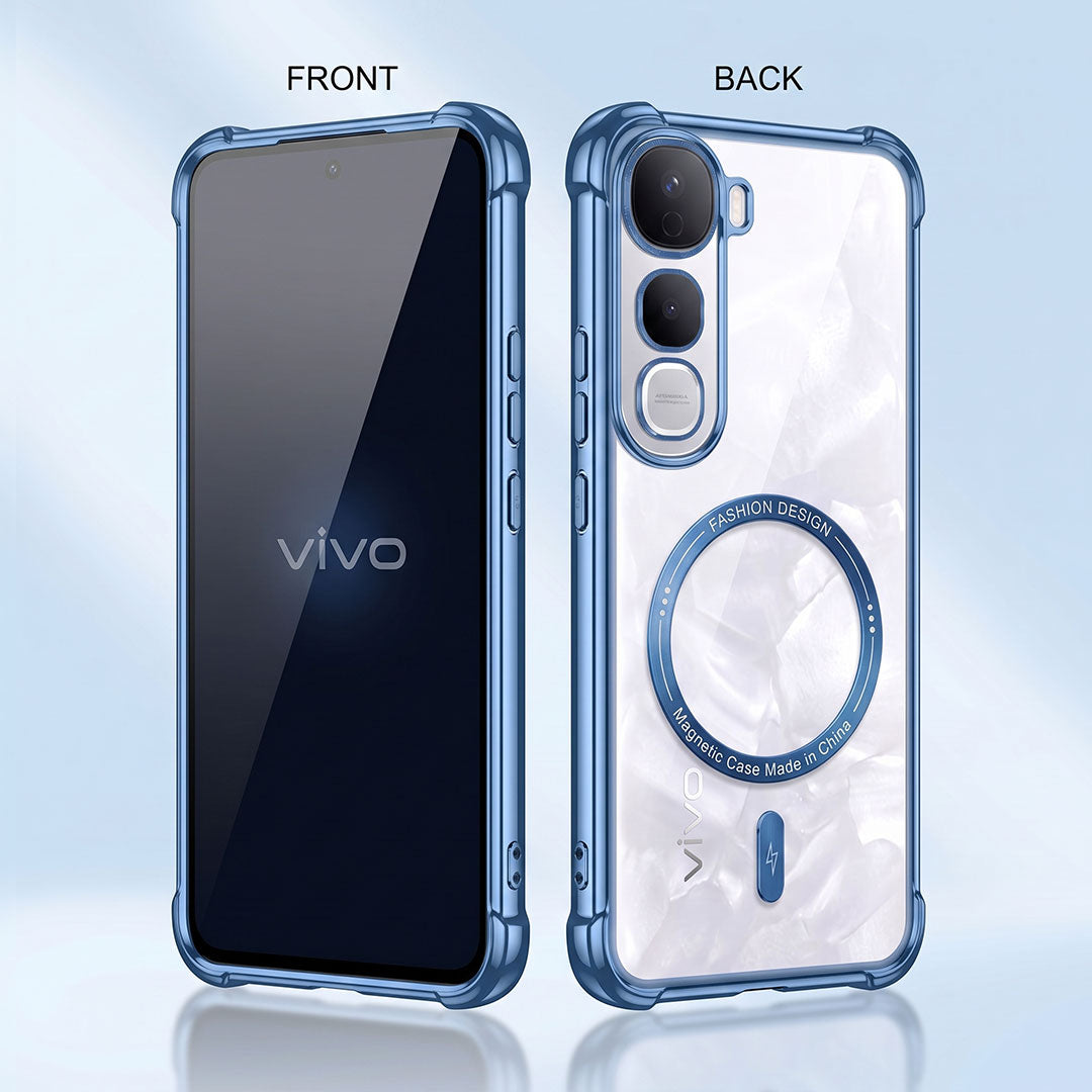 Vivo Y400 Pro 5G Premium Magnetic MagSafe Shockproof Airbag Case