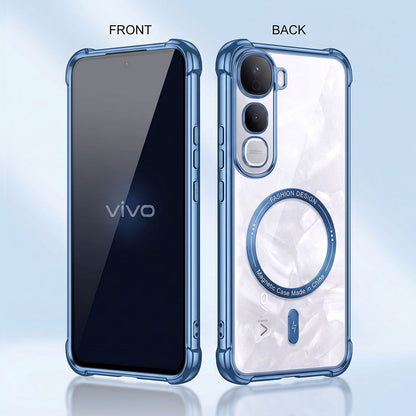 Vivo Y400 Pro 5G Premium Magnetic MagSafe Shockproof Airbag Case