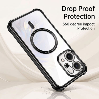 Oppo Reno 14 5G Premium Magnetic MagSafe Shockproof Airbag Case