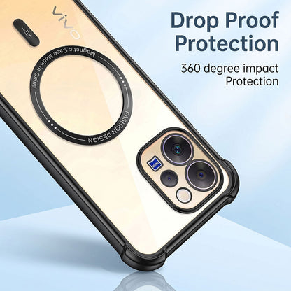 Vivo V70 5G Premium Magnetic MagSafe Shockproof Airbag Case