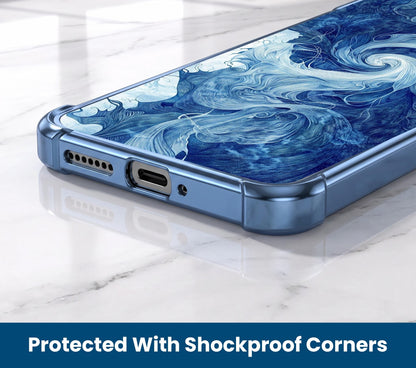 Motorola Edge 60 Pro 5G Ocean Swirl Airbags Printed Back Case