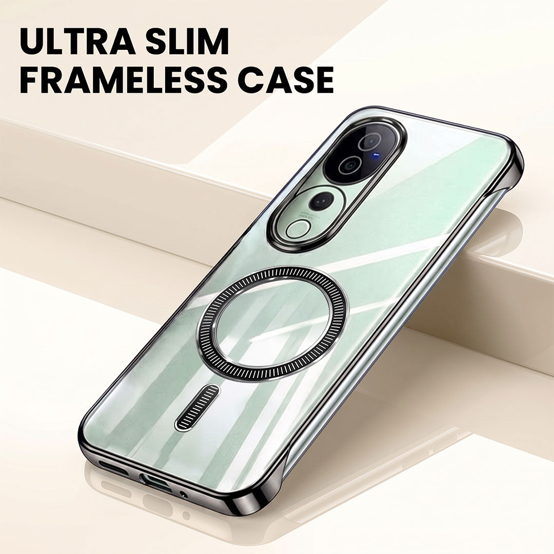 Vivo V40 pro 5G Frameless MagSafe Shockproof Case