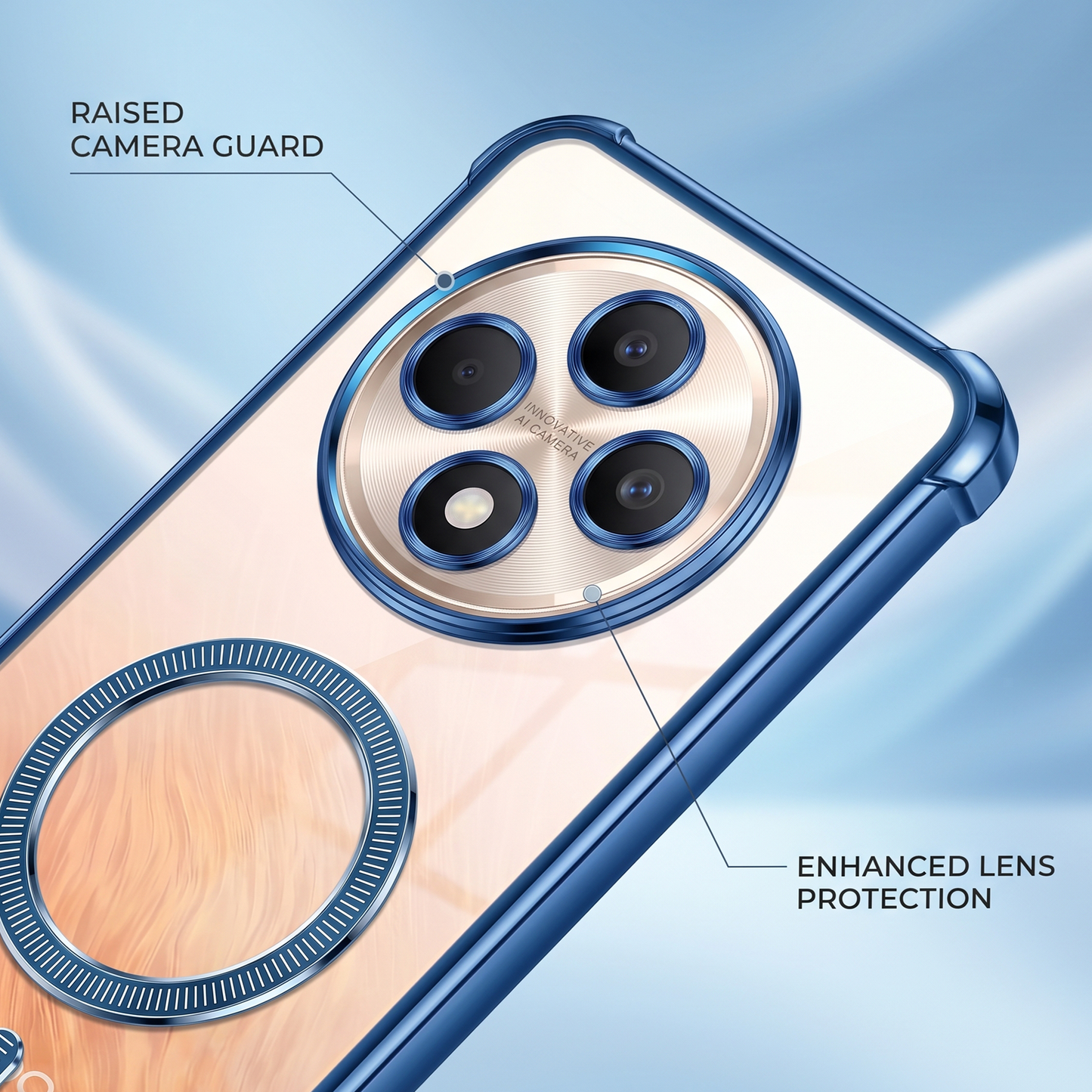 Oppo Reno 12F 5G Premium Magnetic Magsafe Airbag Case