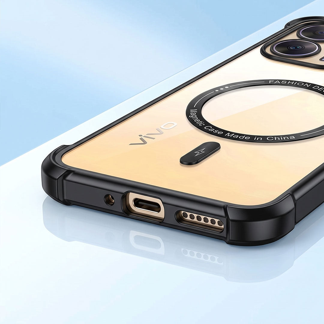 Vivo V70 5G Premium Magnetic MagSafe Shockproof Airbag Case