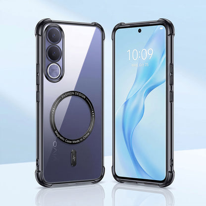 Vivo V70FE 5G Premium Magnetic MagSafe Shockproof Airbag Case