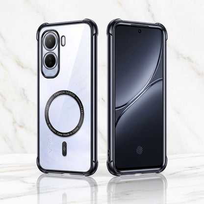 Vivo T5 Pro 5g Premium Magnetic MagSafe Shockproof Airbag Case