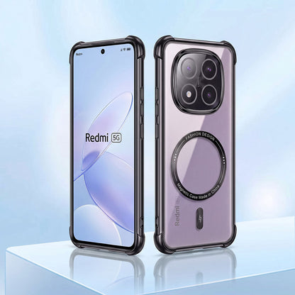 Redmi Note 14 Pro+ 5G Premium Magnetic MagSafe Shockproof Airbag Case