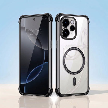 Oppo Reno 15 Pro Mini 5G Premium Magnetic MagSafe Shockproof Airbag Case
