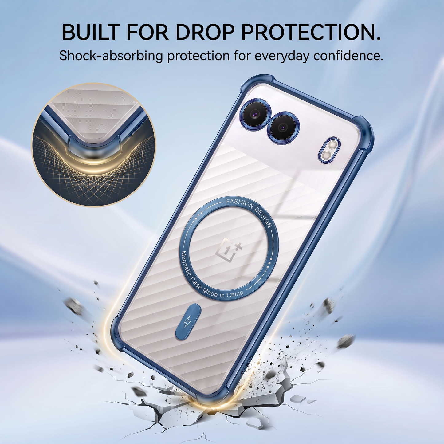 OnePlus Nord 4 5G Premium Magnetic MagSafe Shockproof Airbag Case