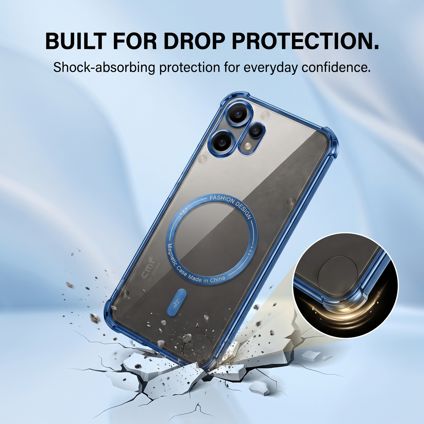 Nothing Phone 2 Pro 5G Premium Magnetic MagSafe Shockproof Airbag Case