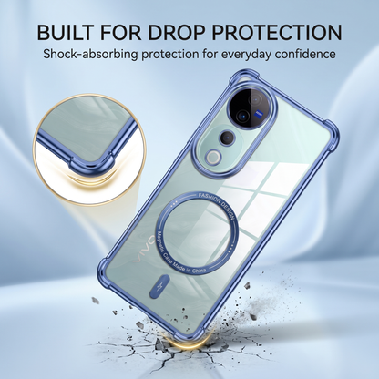 Vivo V40 Pro 5G Premium Magnetic MagSafe Shockproof Airbag Case