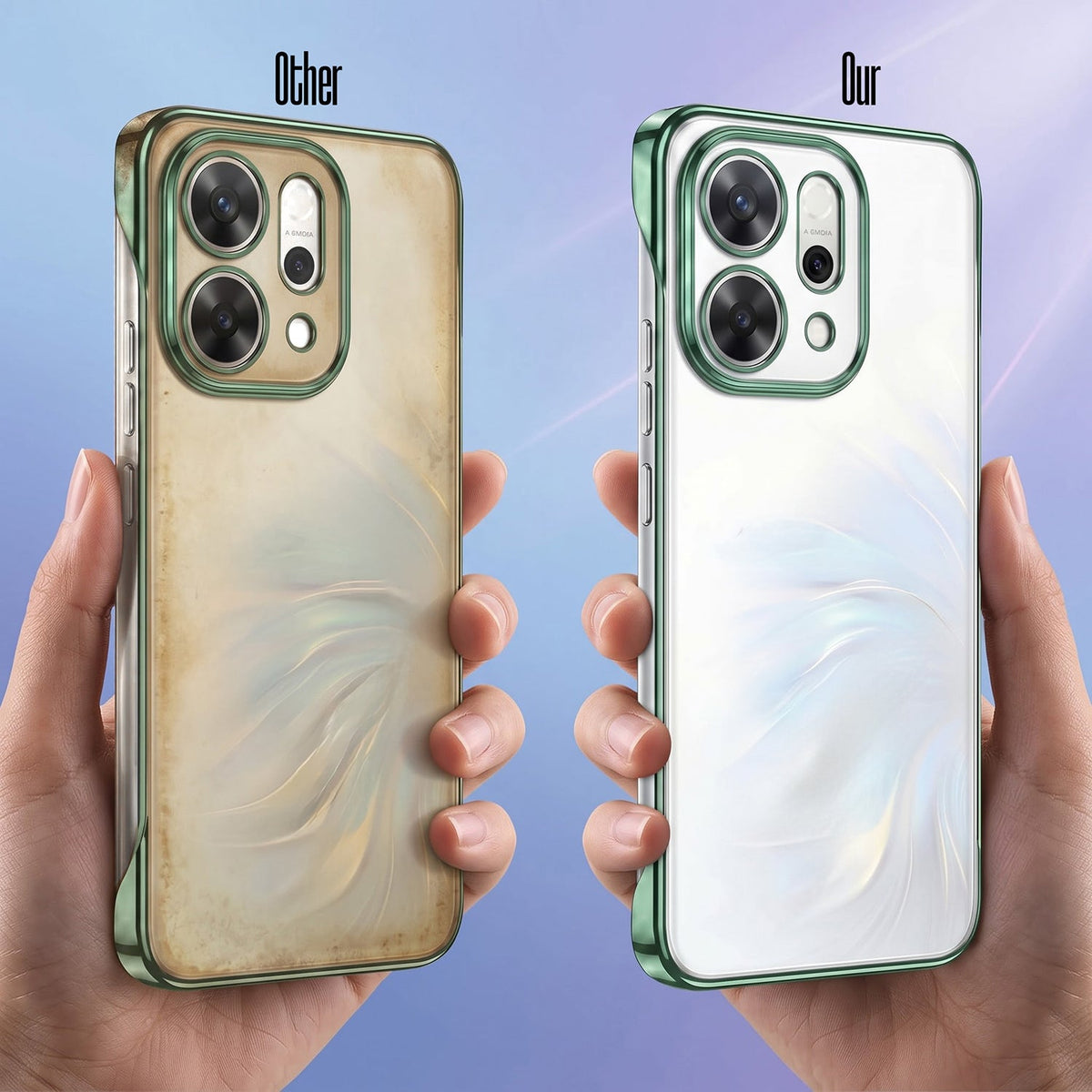 Oppo Reno 14 5G (100% Original) Ultra-Thin Frameless Lightweight Case