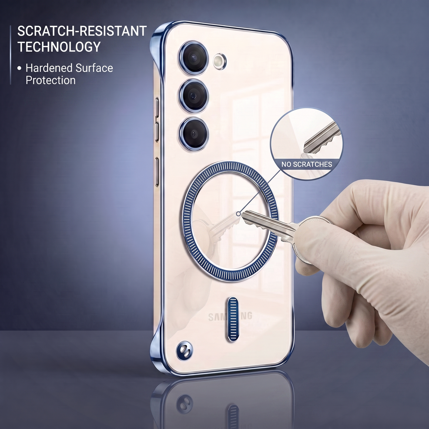 Samsung Galaxy S23+ 5G Frameless MagSafe Shockproof Case