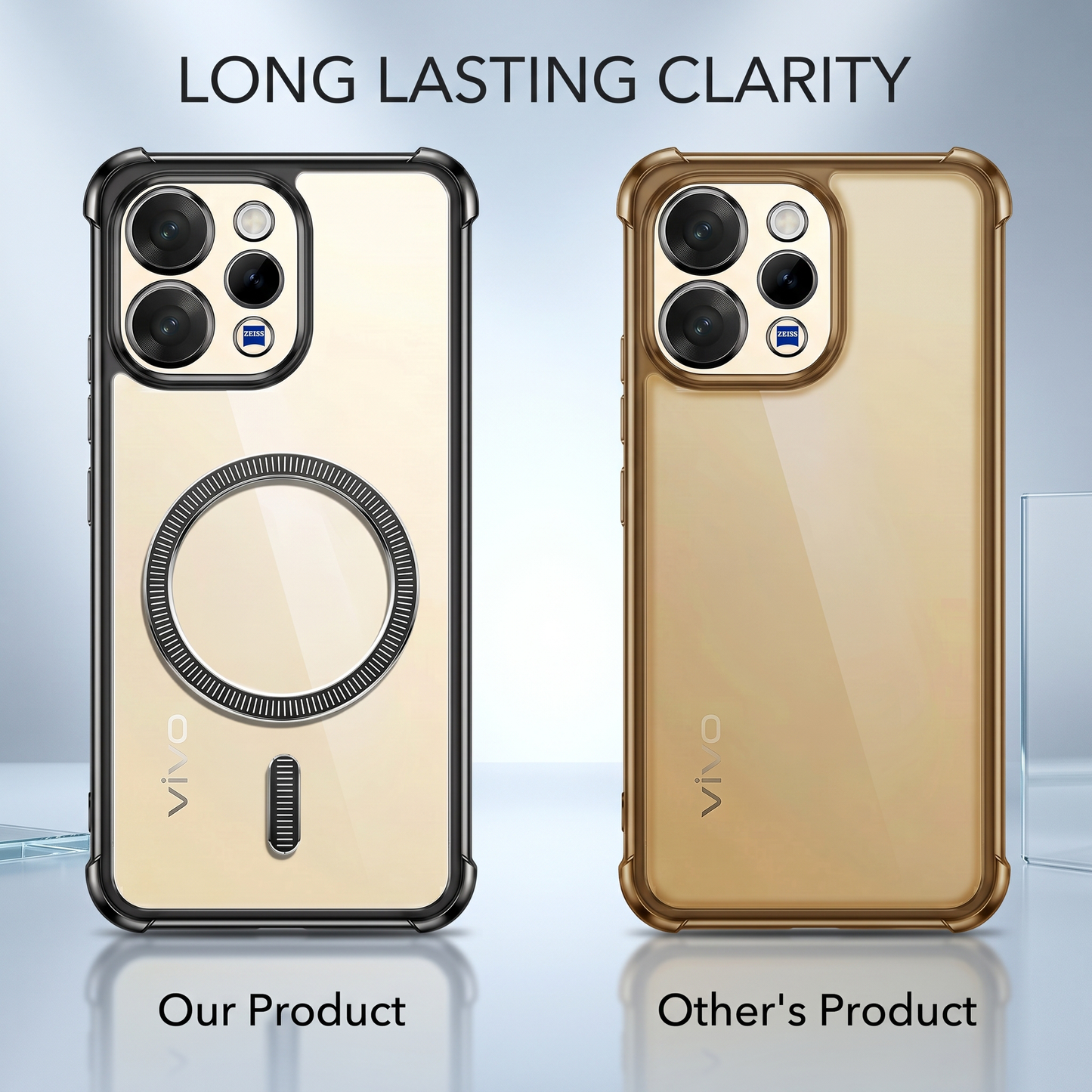 Vivo V70 5G Premium Magnetic Magsafe Airbag Case