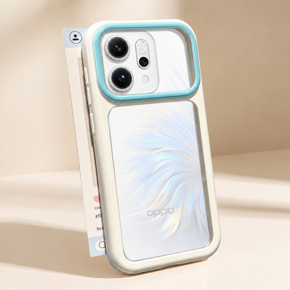 Oppo Reno 14 Pro 5G DIY Photo Frame Shockproof TPU Back Case