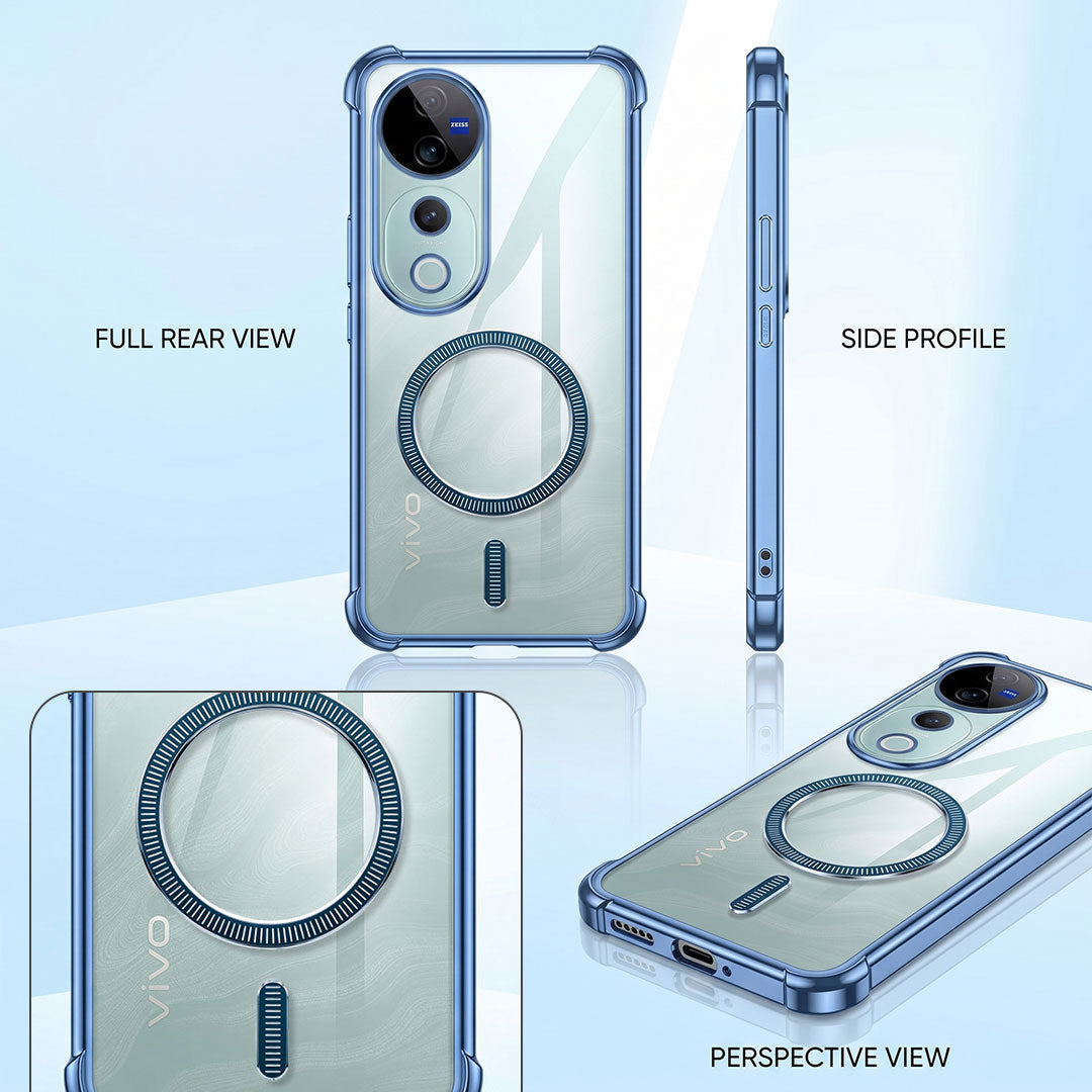 Vivo V40 Pro 5G Premium Magnetic Magsafe Airbag Case