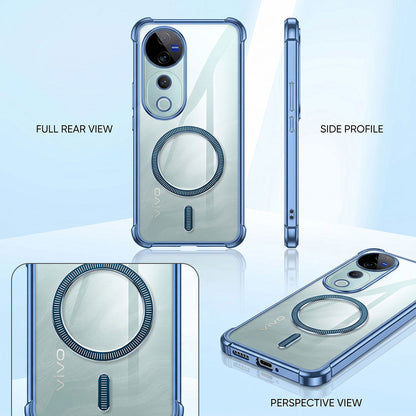 Vivo V40 Pro 5G Premium Magnetic Magsafe Airbag Case