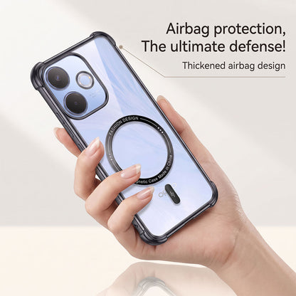 Oppo A5 Pro 5G Premium Magnetic MagSafe Shockproof Airbag Case