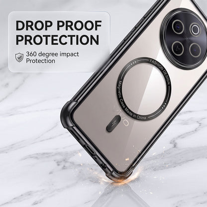 Vivo T4 5G Premium Magnetic MagSafe Shockproof Airbag Case