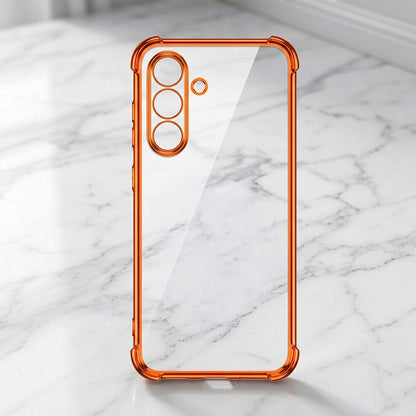 Samsung galaxy A36 5G Premium Shockproof Transparent Airbag Cosmic Orange Case