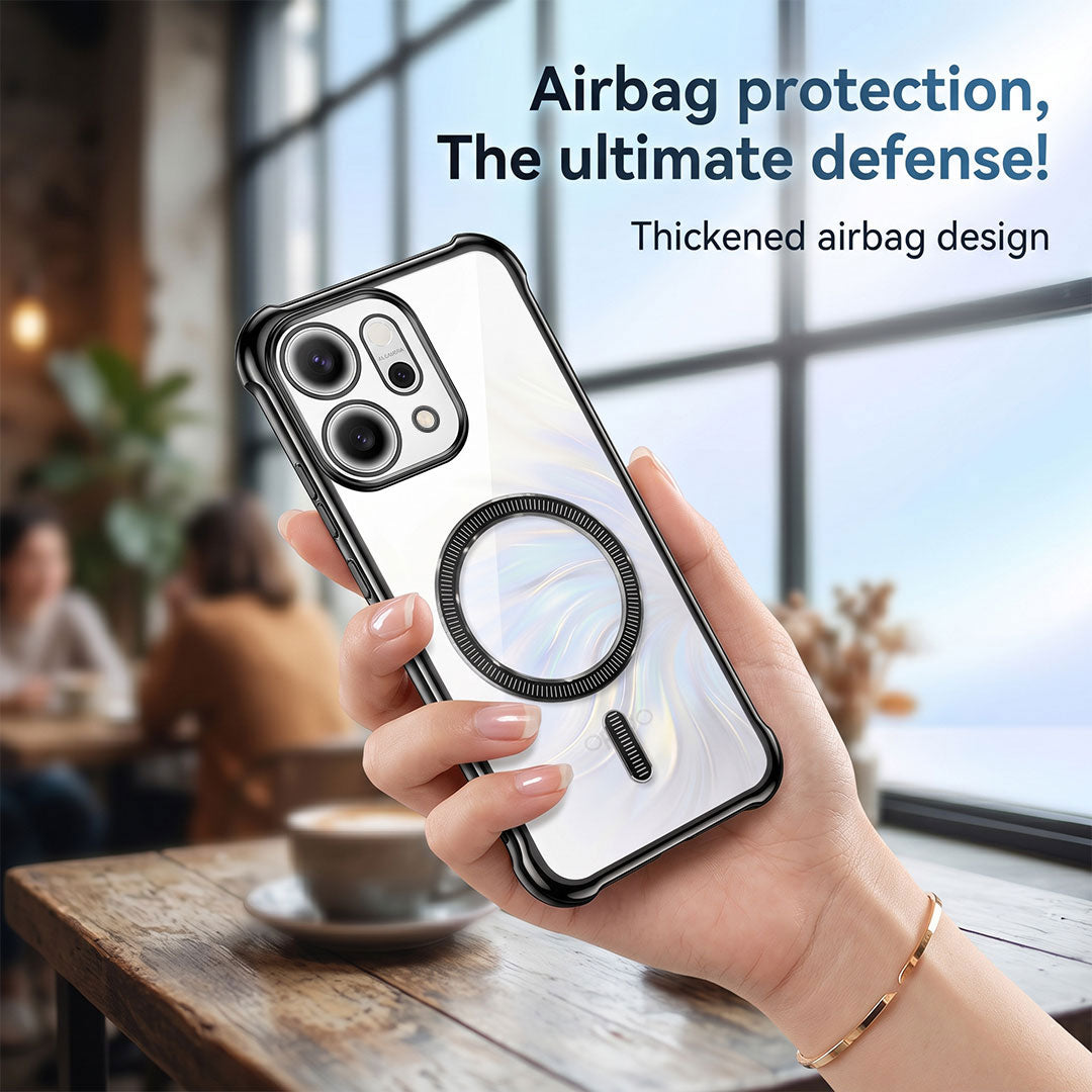 Oppo Reno 14 5G Premium Magnetic Magsafe Airbag Case