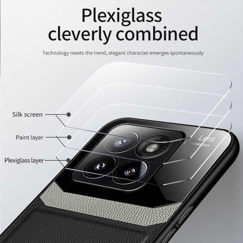 Motorola Edge 60 Fusion 5G Premium Leather Lens Protective Case