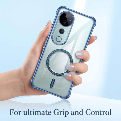 Vivo V40 Pro 5G Premium Magnetic Magsafe Airbag Case