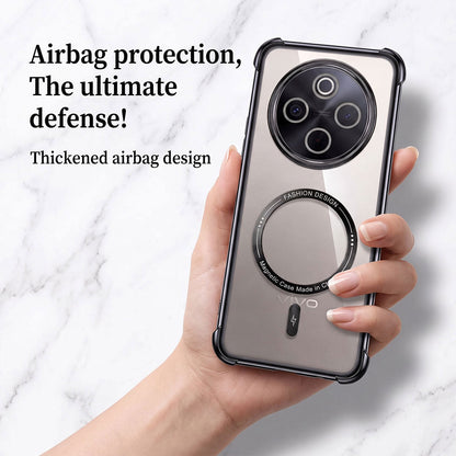Vivo T4  5G Premium Magnetic MagSafe Shockproof Airbag Case