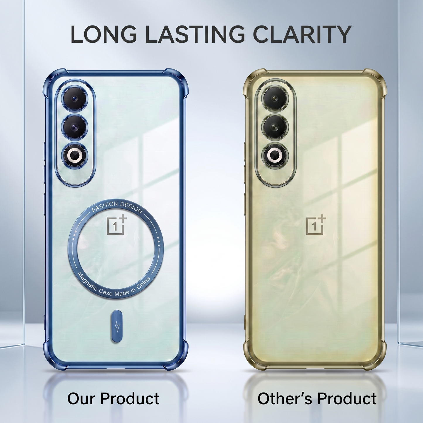 OnePlus Nord CE4 5G Premium Magnetic MagSafe Shockproof Airbag Case