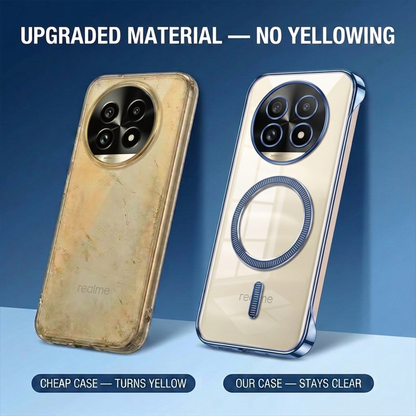 Realme 13 Pro Plus 5G Frameless MagSafe Shockproof Case