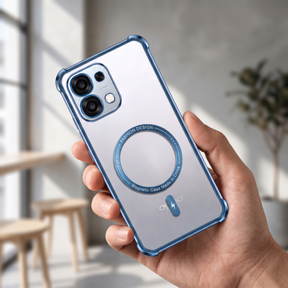 Oppo F31 5G Premium Magnetic MagSafe Shockproof Airbag Case