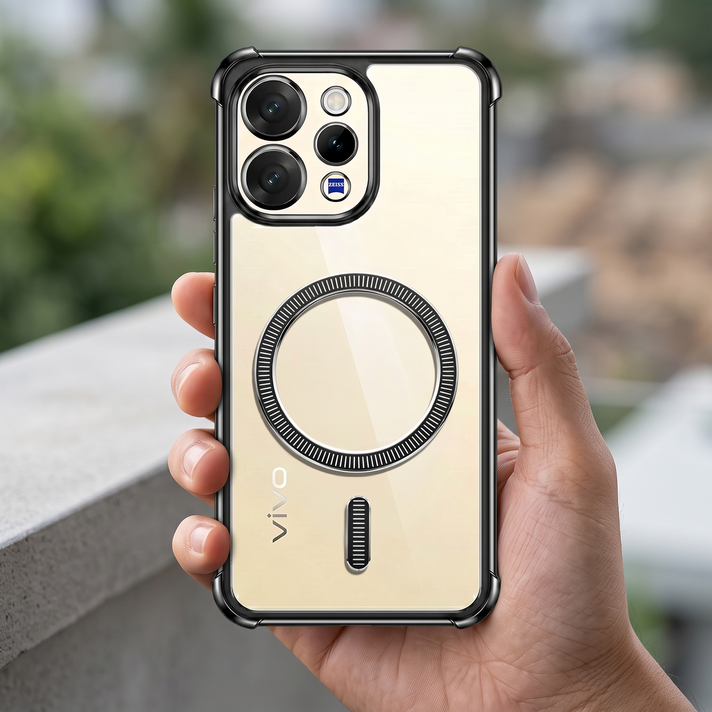 Vivo V70 5G Premium Magnetic Magsafe Airbag Case