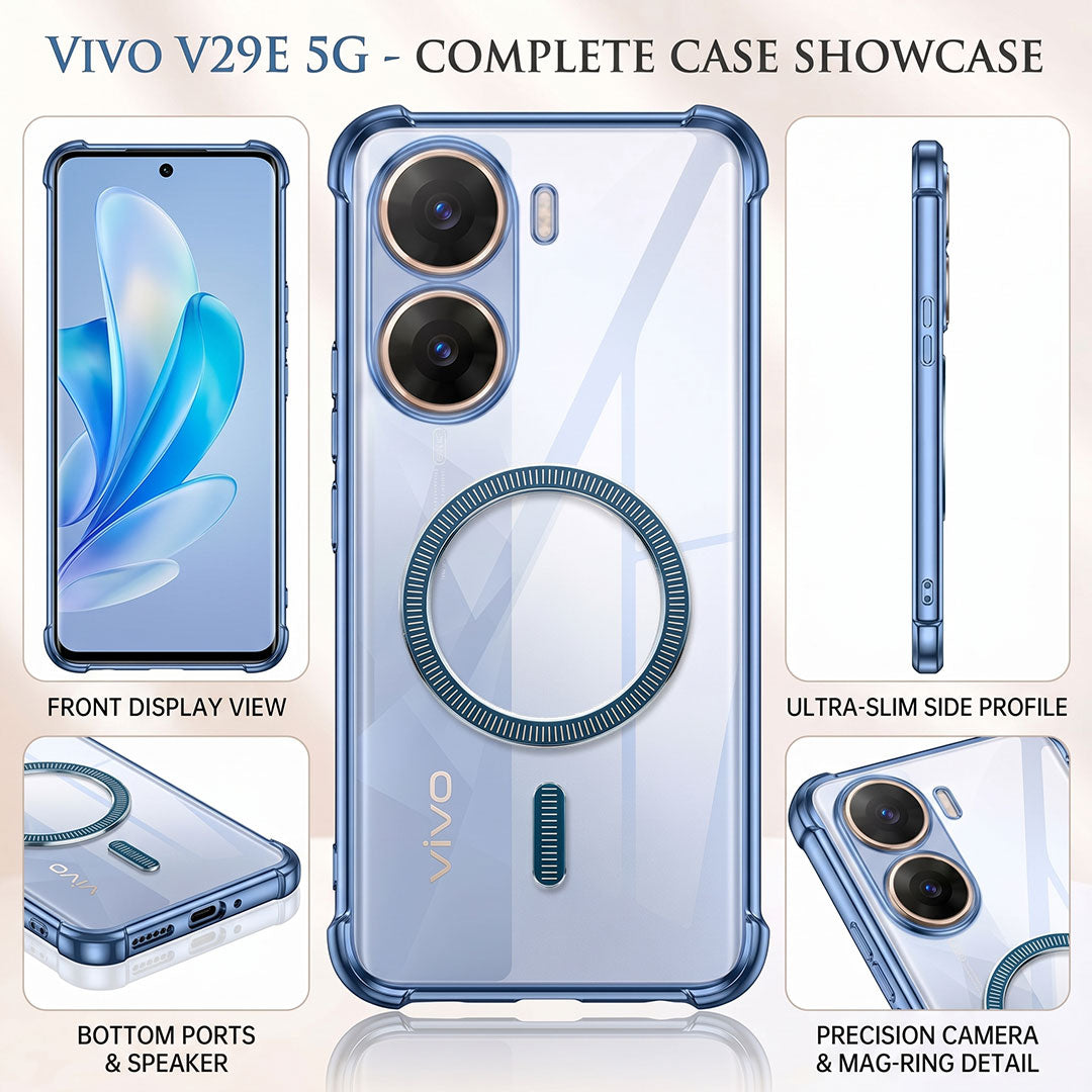 Vivo V29e 5G Premium Magnetic Magsafe Airbag Case