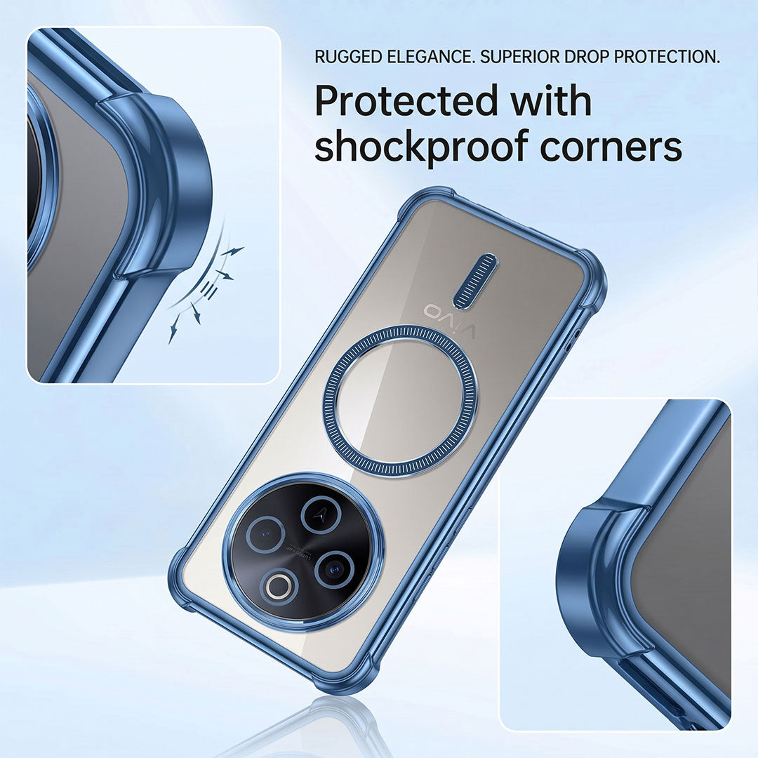 Vivo T4 5G Premium Magnetic Magsafe Airbag Case