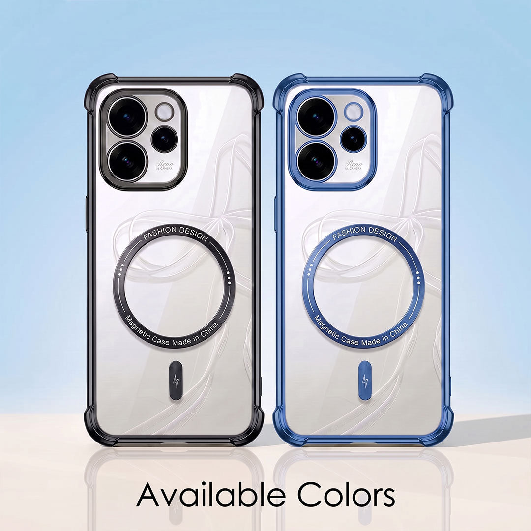 Oppo Reno 15 Pro Mini 5G Premium Magnetic MagSafe Shockproof Airbag Case