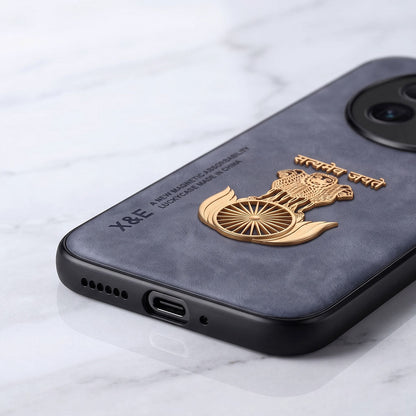 Realme 12 Pro+ 5G Satyamev Jayate Comfortable Leather Phone Case