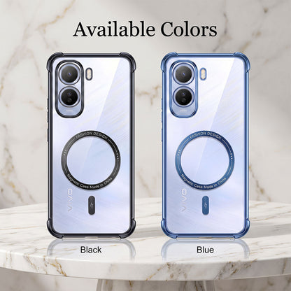 Vivo T5 Pro 5g Premium Magnetic MagSafe Shockproof Airbag Case