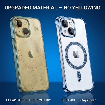 iPhone 15 Plus 5G Frameless MagSafe Shockproof Case