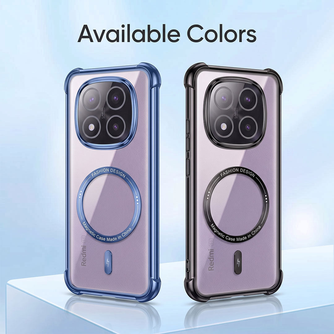 Redmi Note 14 Pro+ 5G Premium Magnetic MagSafe Shockproof Airbag Case