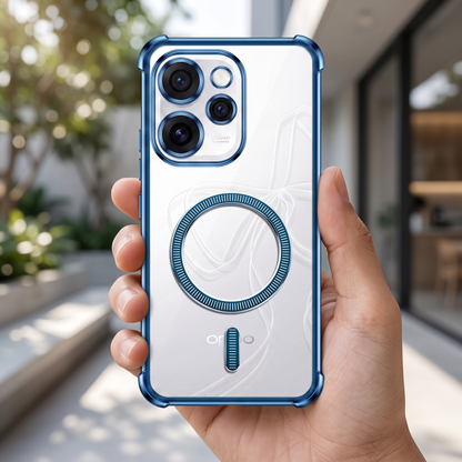 Oppo Reno 15 Pro Mini 5G Premium Magnetic Magsafe Airbag Case