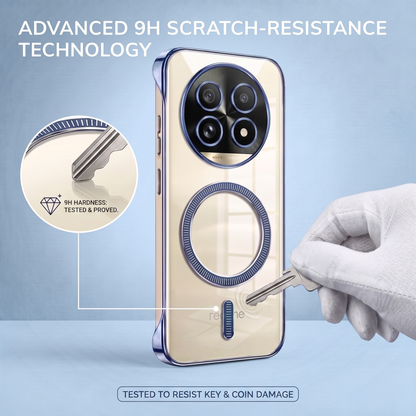 Realme 13 Pro Plus 5G Frameless MagSafe Shockproof Case