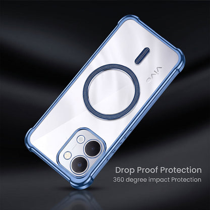 Vivo T5x 5G Premium Magnetic Magsafe Airbag Case