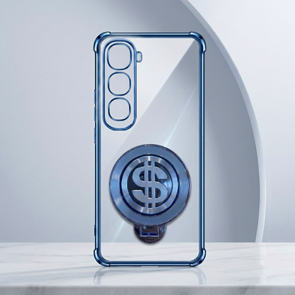 Vivo Y400 Pro 5G Four Corner Airbags 100% Original Astro Money Magnet Rotating Dollar Case