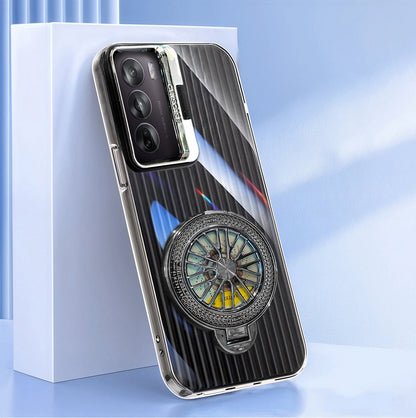 Slim dual-layer Oppo Reno 12 case with camera protection.