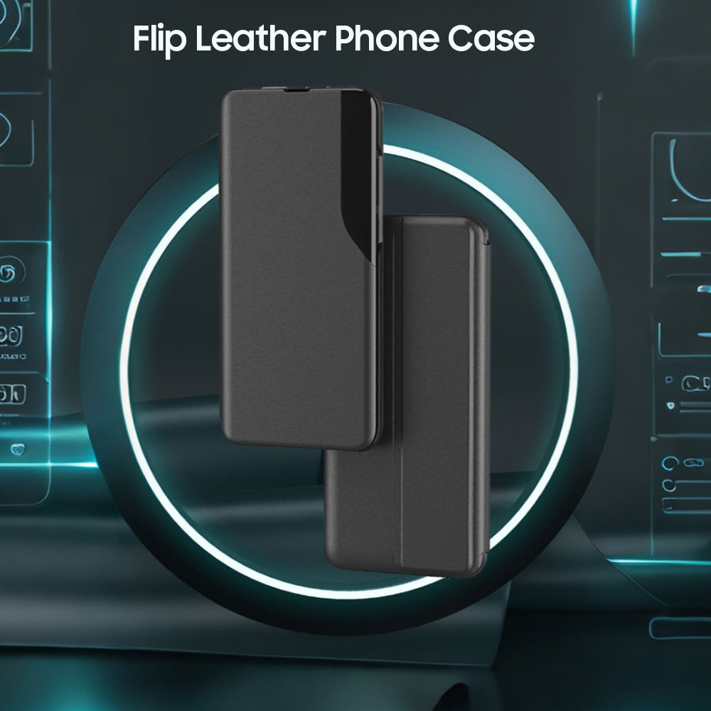 Vivo T3 Pro 5G Luxury Half Window Leather Flip Case