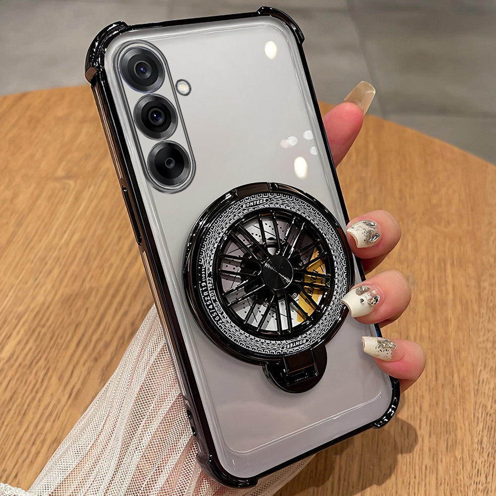 Samsung Galaxy A56 5G Premium Stress Buster Wheel Rotating Shockproof Airbags Case