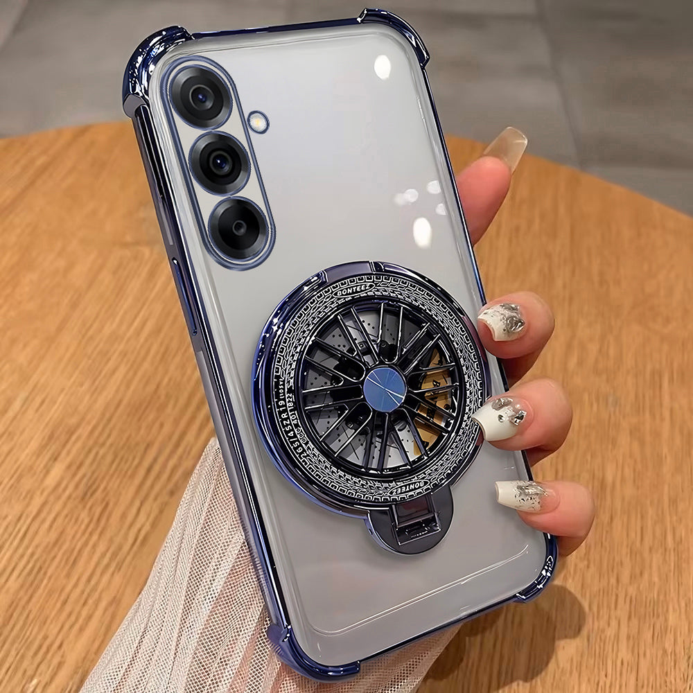 Samsung Galaxy A36 5G Premium Stress Buster Wheel Rotating Shockproof Airbags Case